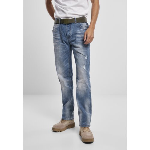 Brandit Will Washed Denim Jeans Blue Washed Cijene