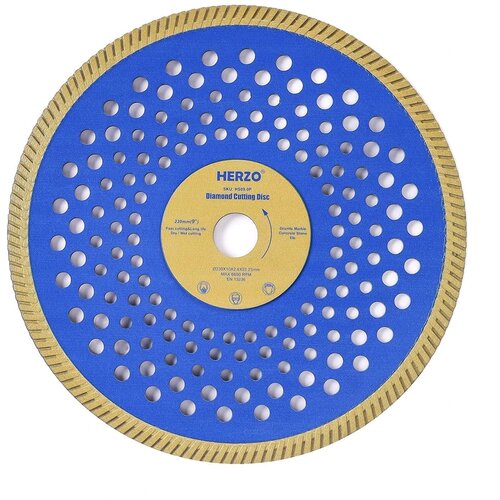 HERZO 230 mm diamantna rezalna plo&scaron;ča za keramiko in kamen Cene