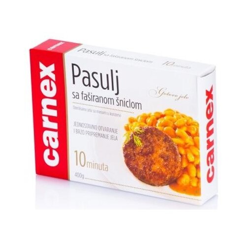 Carnex Pasulj sa faširanom šniclom 400g Cene