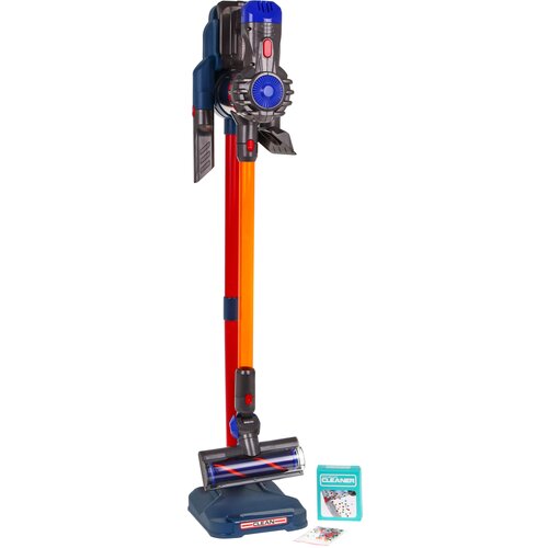 &amp;Scaron;tapni usisavač za igru 3 u 1 sa zvučnim efektima - plavo/narančasti Slike