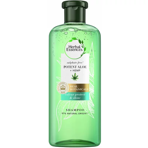 Herbal essences repair&smooth s aloe verom i konopljom šampon za kosu 380 ml