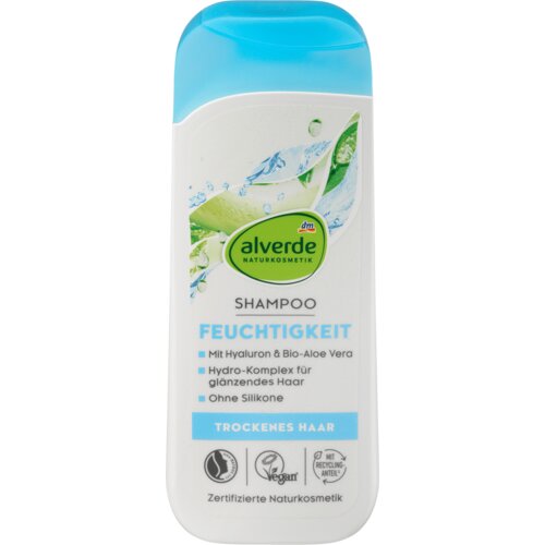 alverde NATURKOSMETIK šampon za suvu kosu - aloe vera i hijaluronska kiselina 200 ml Cene