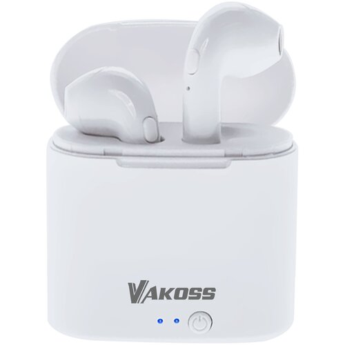 Vakoss SK-832BW brezžične bluetooth slušalke bele + priklopna postaja Cene