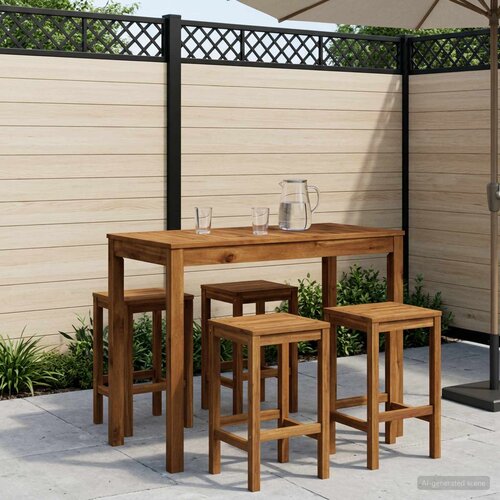  Stol za bar u vrtu Prirodna 108,5 x 55 x 105 cm Cijene
