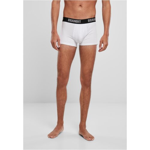 Brandit Men's Boxer Shorts Logo 2 Pack White/White Cijene