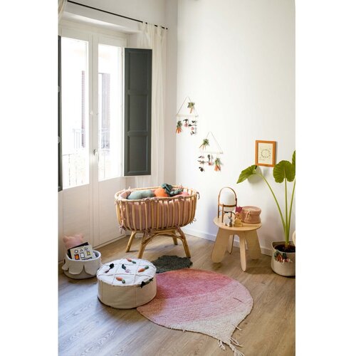Lorena Canals Krem tekstilna dječja kutija za pohranu &amp;oslash; 30x23 cm Veggies &amp;ndash; Slike