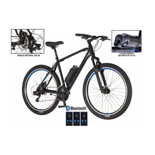 Visitor E-bicikl blade 27.5 disk1 crne boje Cene