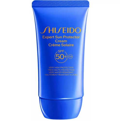 Shiseido Expert Sun Protector Cream SPF 50+ vodoodporna krema za sončenje za obraz SPF 50+ 50 ml