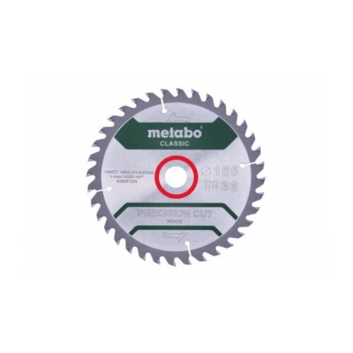 Metabo list testere "Precision Cut Wood Classic" fi165x14x20 mm Z36 WZ 15° Cene