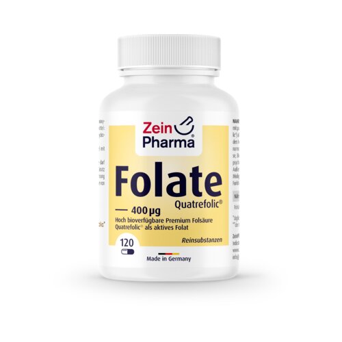 ZeinPharma Folat (Quatrefolic®) 400 μg - 120 kaps. Cene