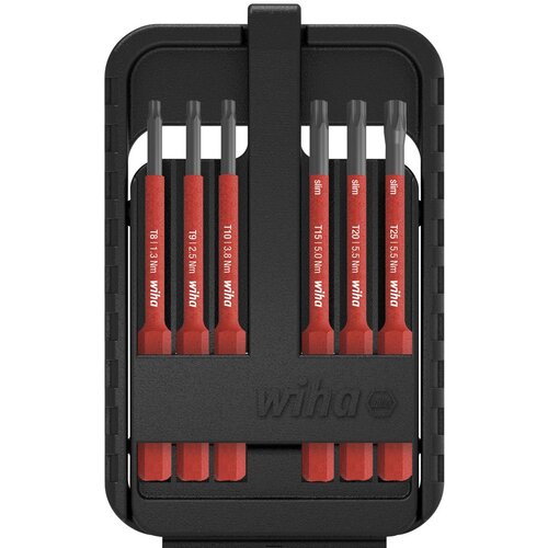 Wiha 43153 slimBit VDE set bitova Torx&amp;reg;, 7 delova, sa kutijom Slike