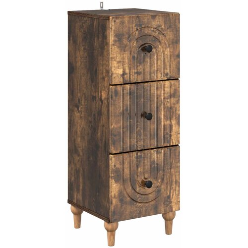  Ormar s ladicama Dimljeni hrast 33 x 34,5 x 90 cm Cene