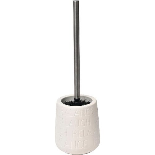 Tendance wc četka relax 41X13 cm keramika/inox drška, bela Cene