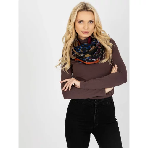 Fashionhunters Women's black viscose scarf scarf