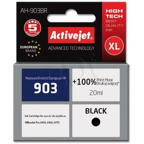 Activejet črno črnilo AH-903BR HP 903 XL T6L99AE Slike