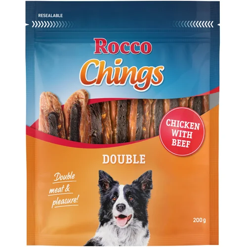 Rocco Ekonomično pakiranje Chings Double - Piletina i govedina 12 x 200 g