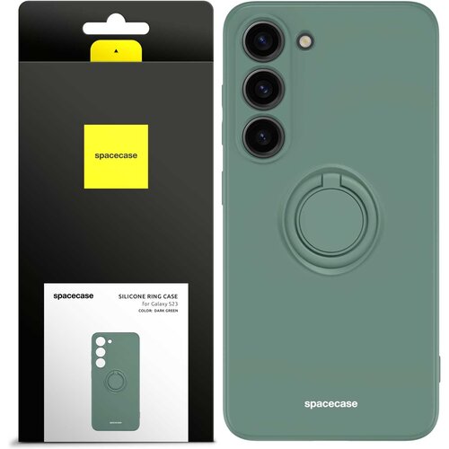 Spacecase SILIKONSKI OVITEK OBROČ ZA SAMSUNG GALAXY S23 TEMNO ZELEN, (21963117) Cene