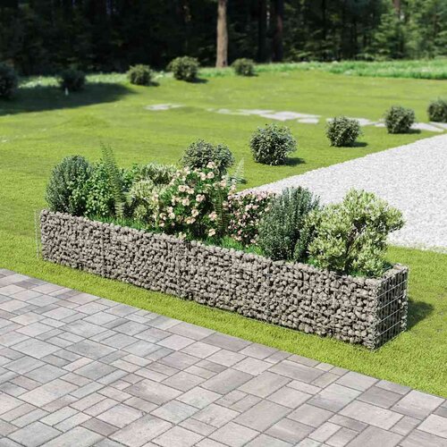  Gabionska sadilica od pocinčanog čelika 360 x 50 x 50 cm Cijene