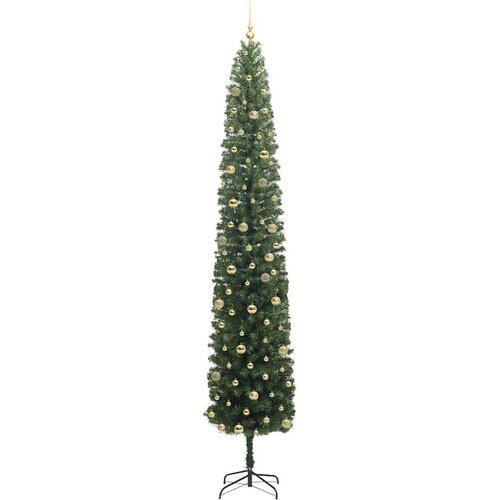 VidaXL Umjetno božićno drvce Zelena 300 cm PVC i čelik i plastika Slike