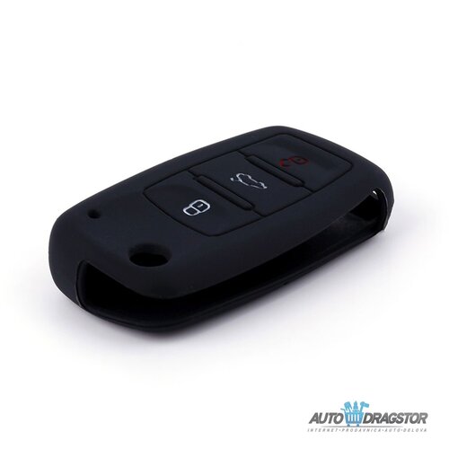 888 Car Accessories silikonska navlaka za ključeve crna volkswagen APT1001.01.B Cene