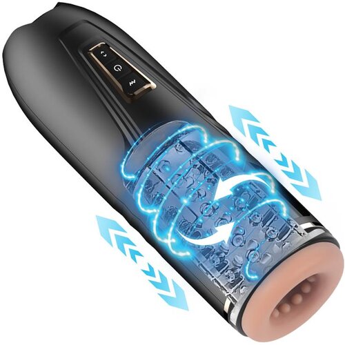 Shequ Masturbator Telescopic and Rotation Function Rita Cene