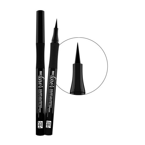 bellaoggi mat tekoče črtalo za oči - Mat Liner - Velvety Black Cene