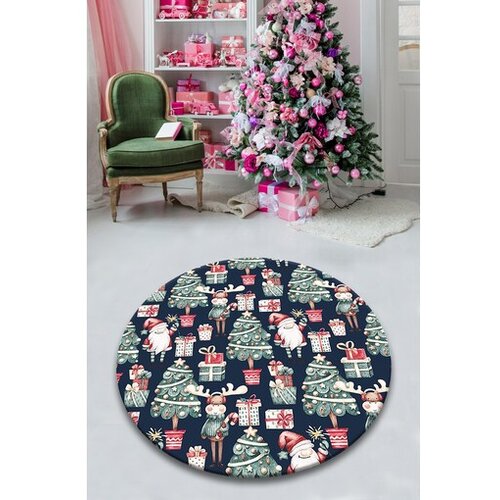 Conceptum Hypnose tepih Cekove, O100cm, Teget Cene