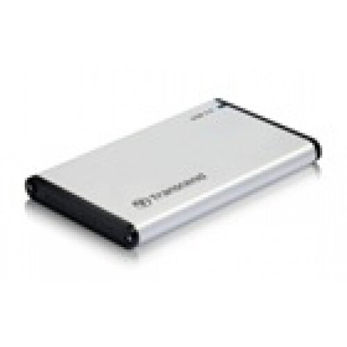 Transcend hdd external enclosure 2.5", sata, USB3.0, aluminum case, silver 80170 Cene