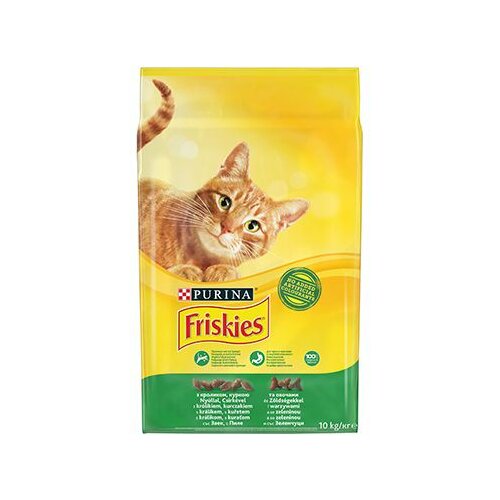 Purina Friskies granule za mačke - Zečetina 10kg Slike