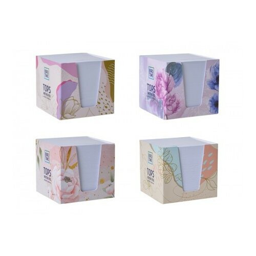  Tops, kocka u kutiji, bela, miks, 80 x 80mm, 600 lista ( 490015 ) Cene