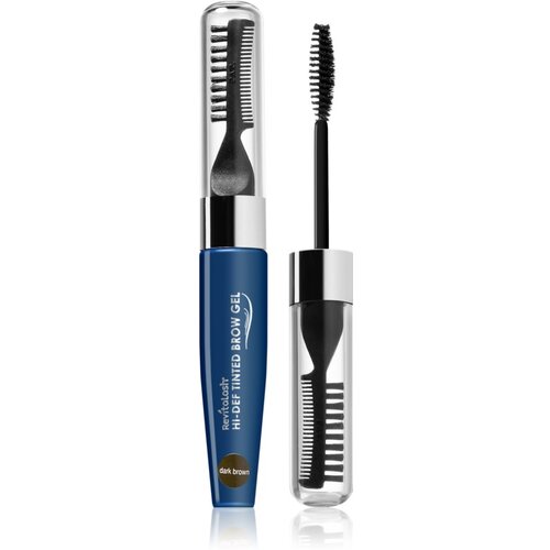 RevitaLash Hi-Def Brow gel za obrve za savr&amp;scaron;eni izgled nijansa Dark Brown 7,4 ml Slike