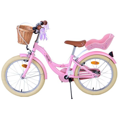 Volare dječji bicikl Blossom 18&amp;quot; s dvije ručne kočnice roza Slike