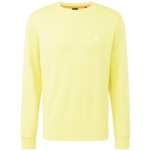 BOSS Orange Sweater majica 'Westart' žuta