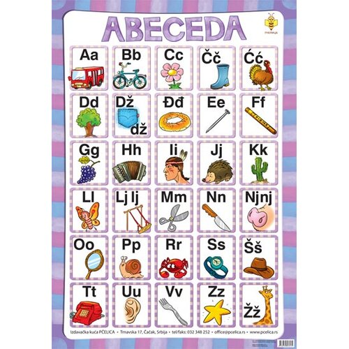 Pčelica Abeceda - B2 format Cene