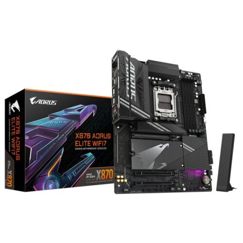 Gigabyte MB X870 A Elite WIFI7AM5; 4xDDR5; 4xM.2; 4xSATA12xUSB; WIFI; ATX; RAID Cijene