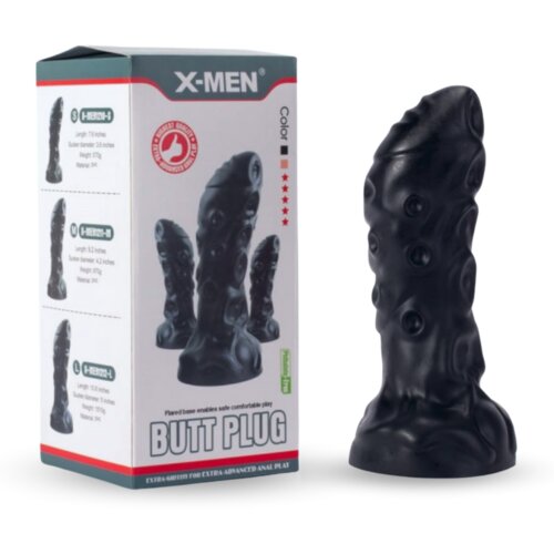 X-Men Analni Čep Monster 1 Black Large Cene