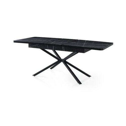 Hanah home Trpezarijski sto Falcon - 2962, 160x79x90 cm, Crni Slike