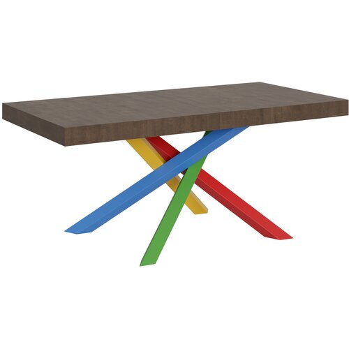 Itamoby &amp;nbsp; Volantis (90x180/284 cm) - oreh, barva nog: pisana - raztegljiva jedilna miza, (20842499) Slike