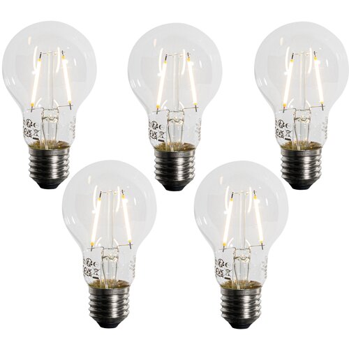 LUEDD Komplet 5 E27 LED žarnica A60 Lux senzor 2.5W 250lm 2200K Cene