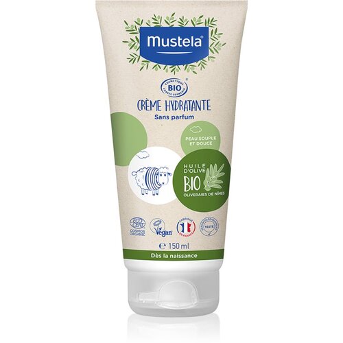 Mustela BIO Hydrating Cream with Olive Oil vlažilna krema za obraz in telo za otroke od rojstva 150 ml Cene