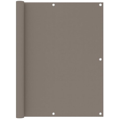 Balkonski Balkonsko platno taupe 120x400 cm oksford blago, (20609964) Cene