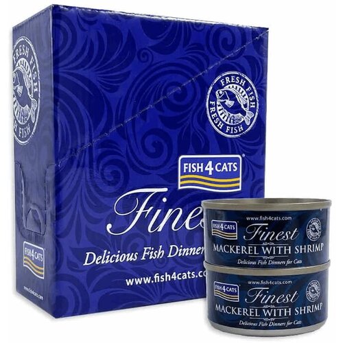 Fish4Cats sku&scaron;a z rakci 10 x 70 g Cene