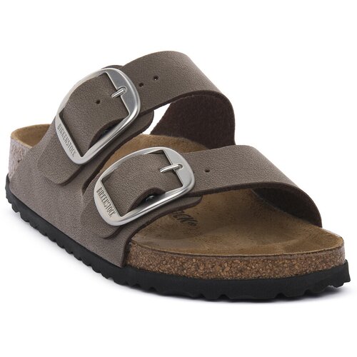 Birkenstock Natikači ARIZONA BIG BUCKLE MOCCA CALZ S Kostanjeva Cene