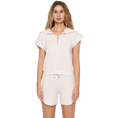 Leone 1947 Otro&scaron;ki kompleti Woman Hoody Sleeveless Classy Bež Cene