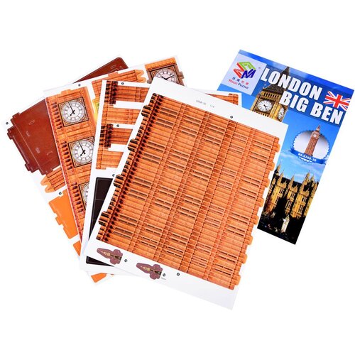  3D slagalica od 30 dijelova Londonski Big Ben ZA3802 Slike