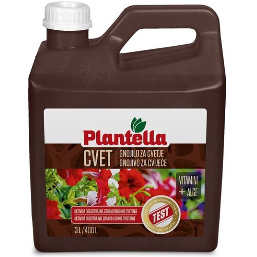 Plantella tekoče gnojilo za cvetoče balkonske in sobne rože Cvet (3 l) Cene