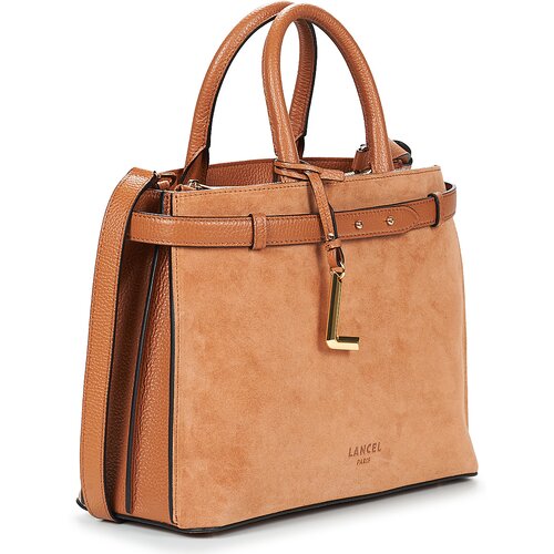 Lancel Ročne torbice FAUBOURG CARRYALL ZIP S Kostanjeva Slike