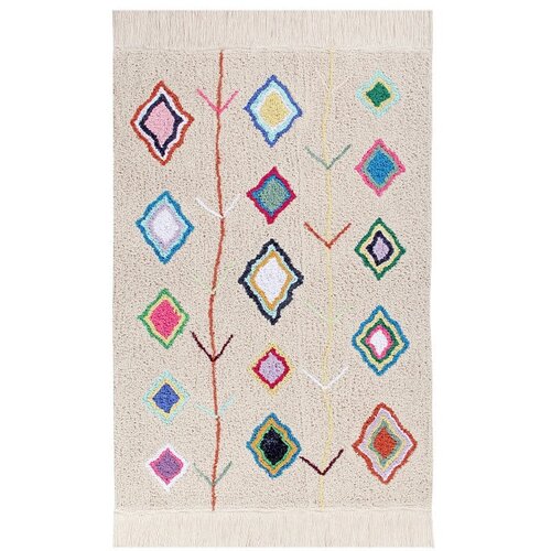Lorena Canals Krem periv/ručno rađen pamučan tepih 170x240 cm Kaarol – Cijene