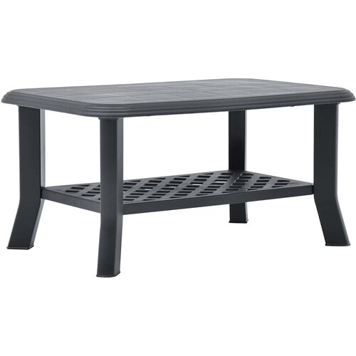  Stolić za kavu antracit 90 x 60 x 46 cm plastični Cene