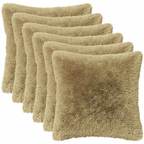  Presvlaka za jastuk 6 pcs HEERLEN Svijetlo zelena 45 x 45 cm Cene